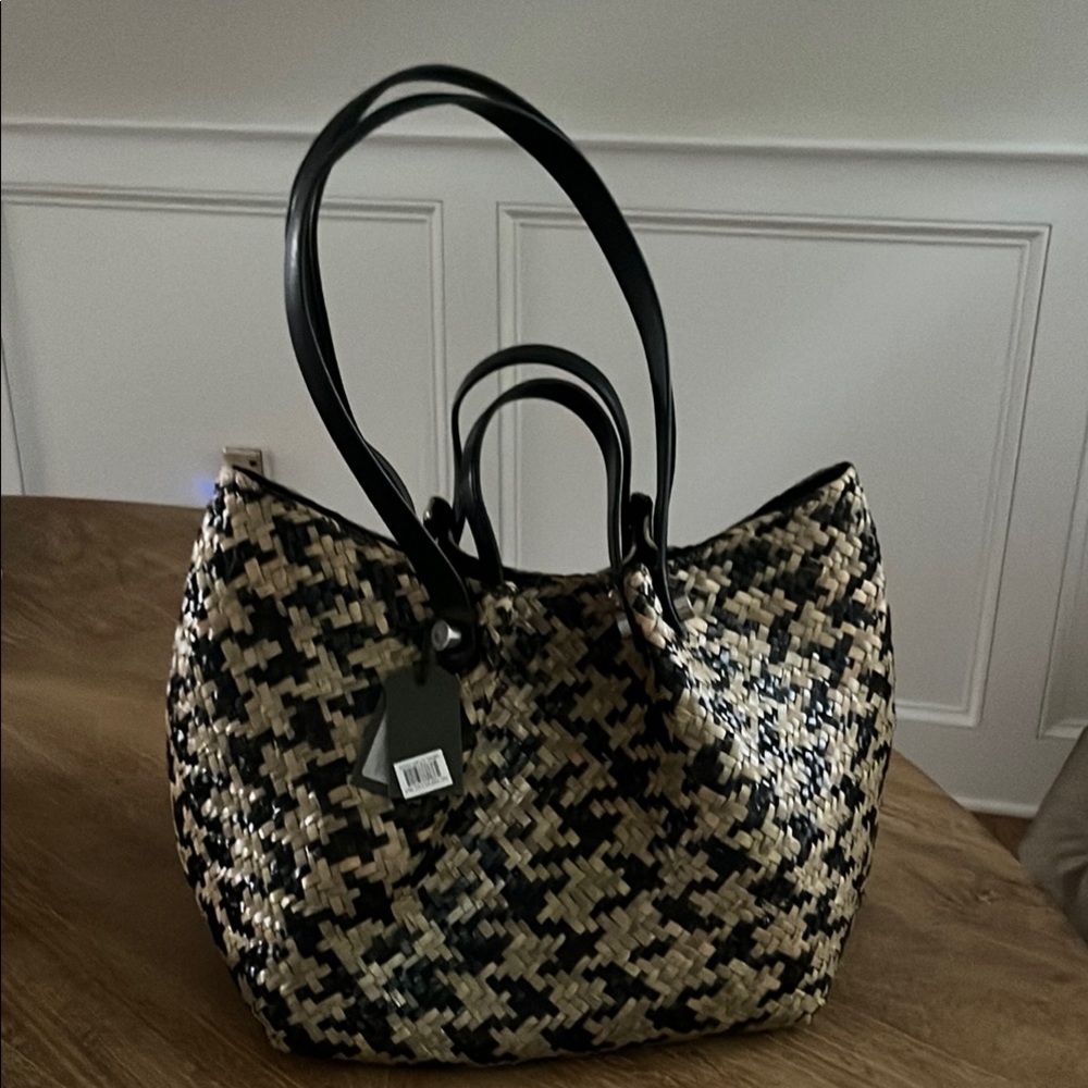 All Saints Allington Straw Tote… large